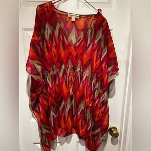 Michael Kors long flowy blouse